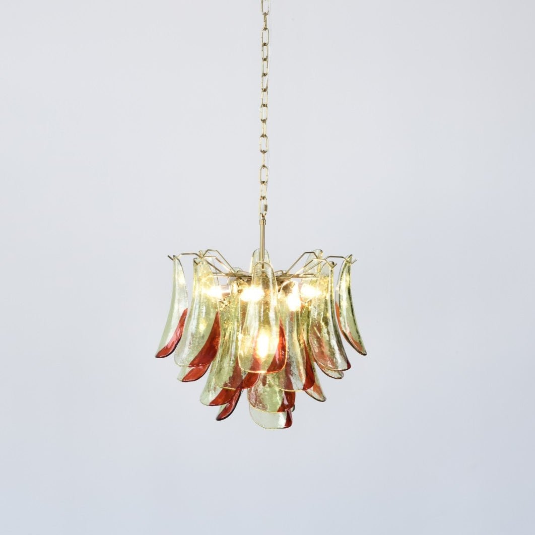 Celoraria Chandelier Murano Glass Petal Elegant