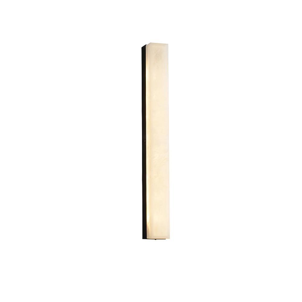 Colette Linear Brass Alabaster Wall Lamp