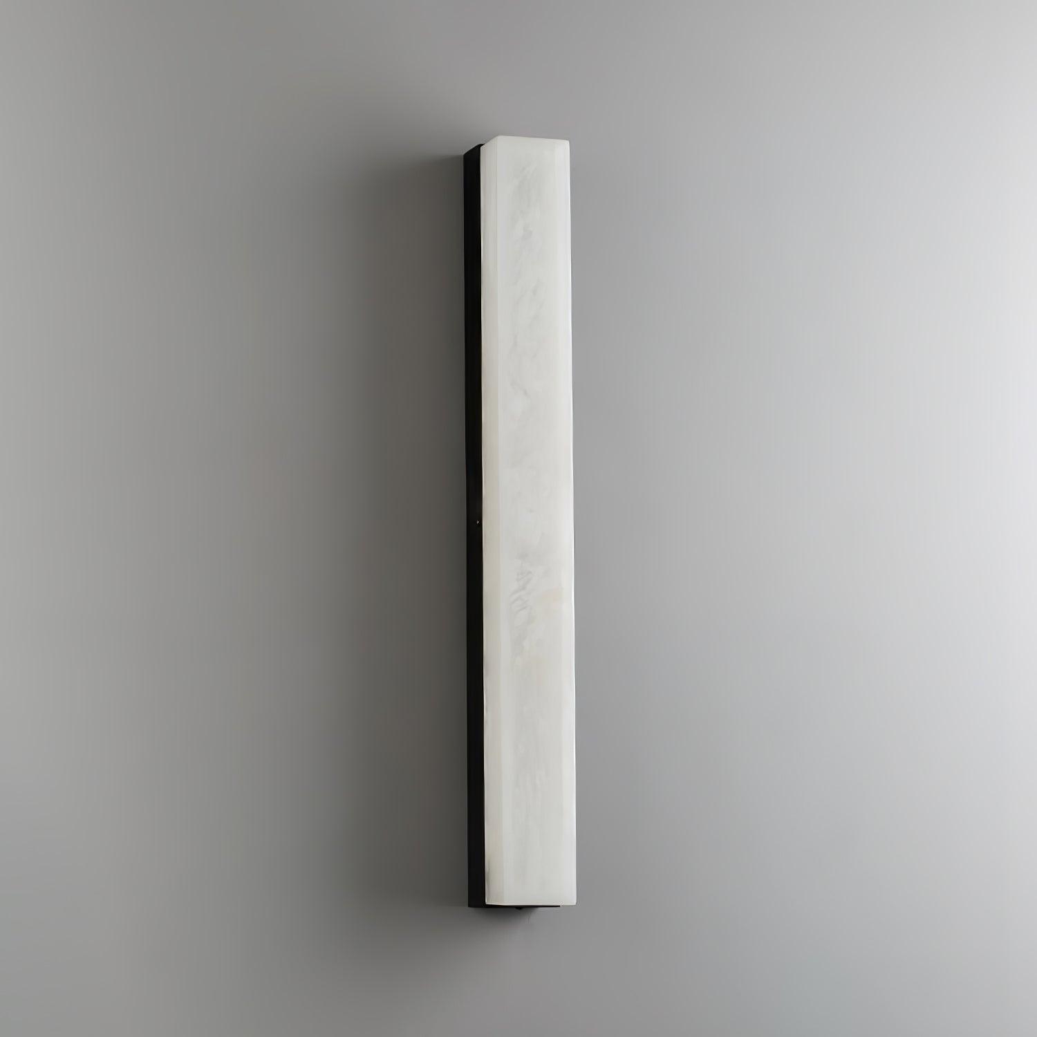 Colette Linear Brass Alabaster Wall Lamp
