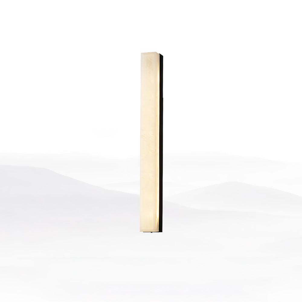 Colette Linear Brass Alabaster Wall Lamp