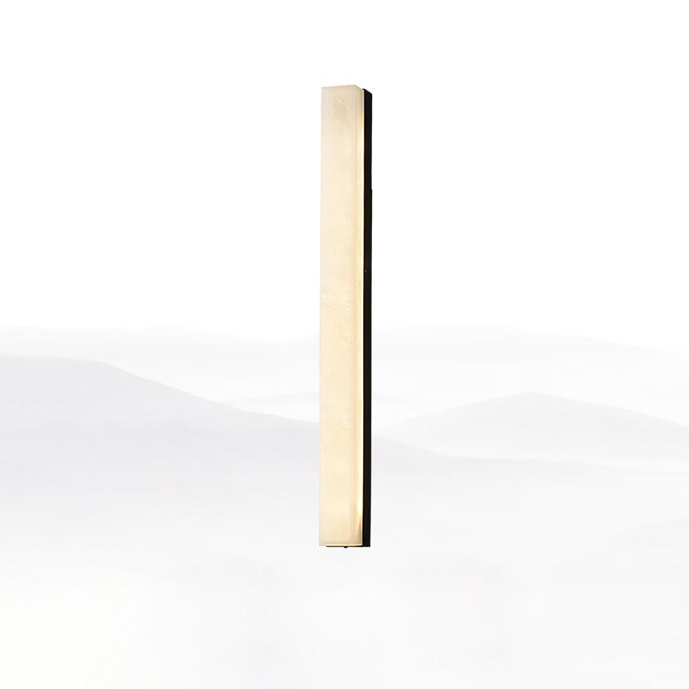 Nivearia Minimalist Alabaster Wall Lamp Rectangular