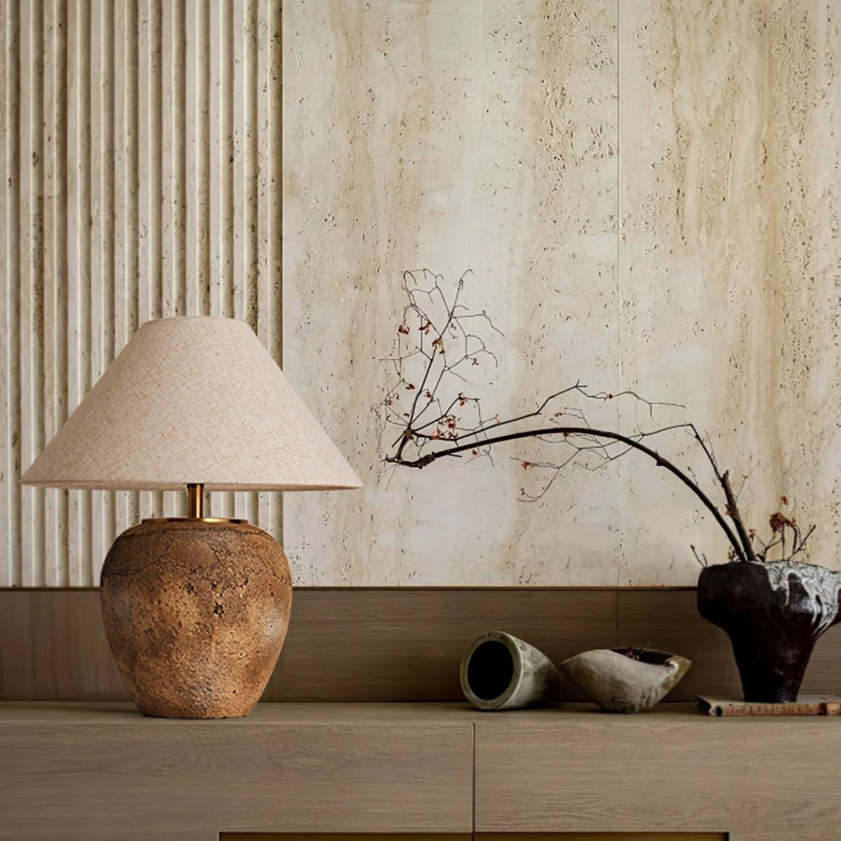 Terrava Rustic Ceramics Table Lamp