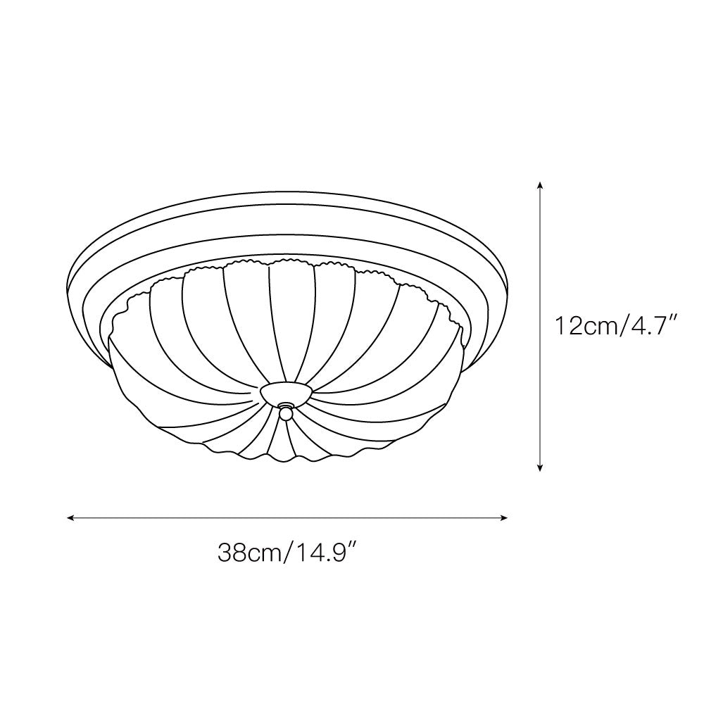 Liorireon Glass Ceiling Lamp