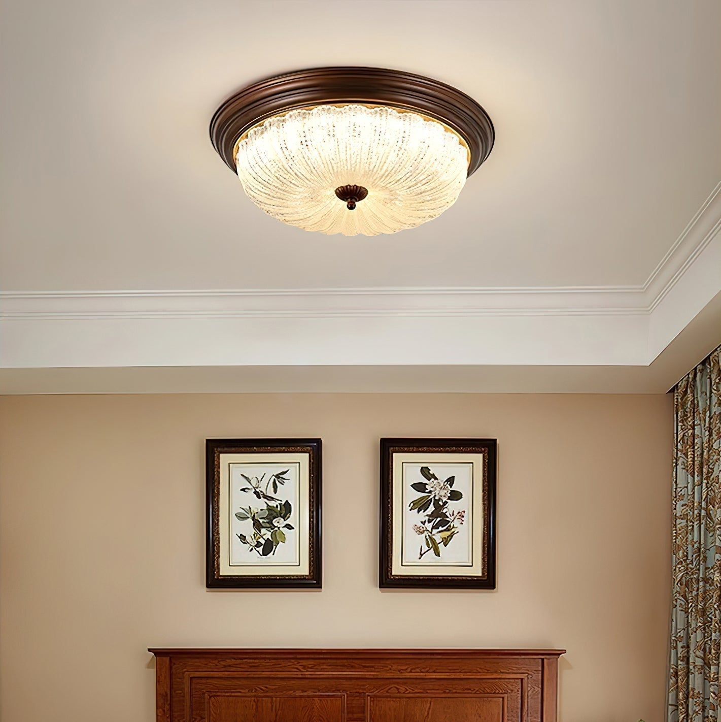 Liorireon Glass Ceiling Lamp