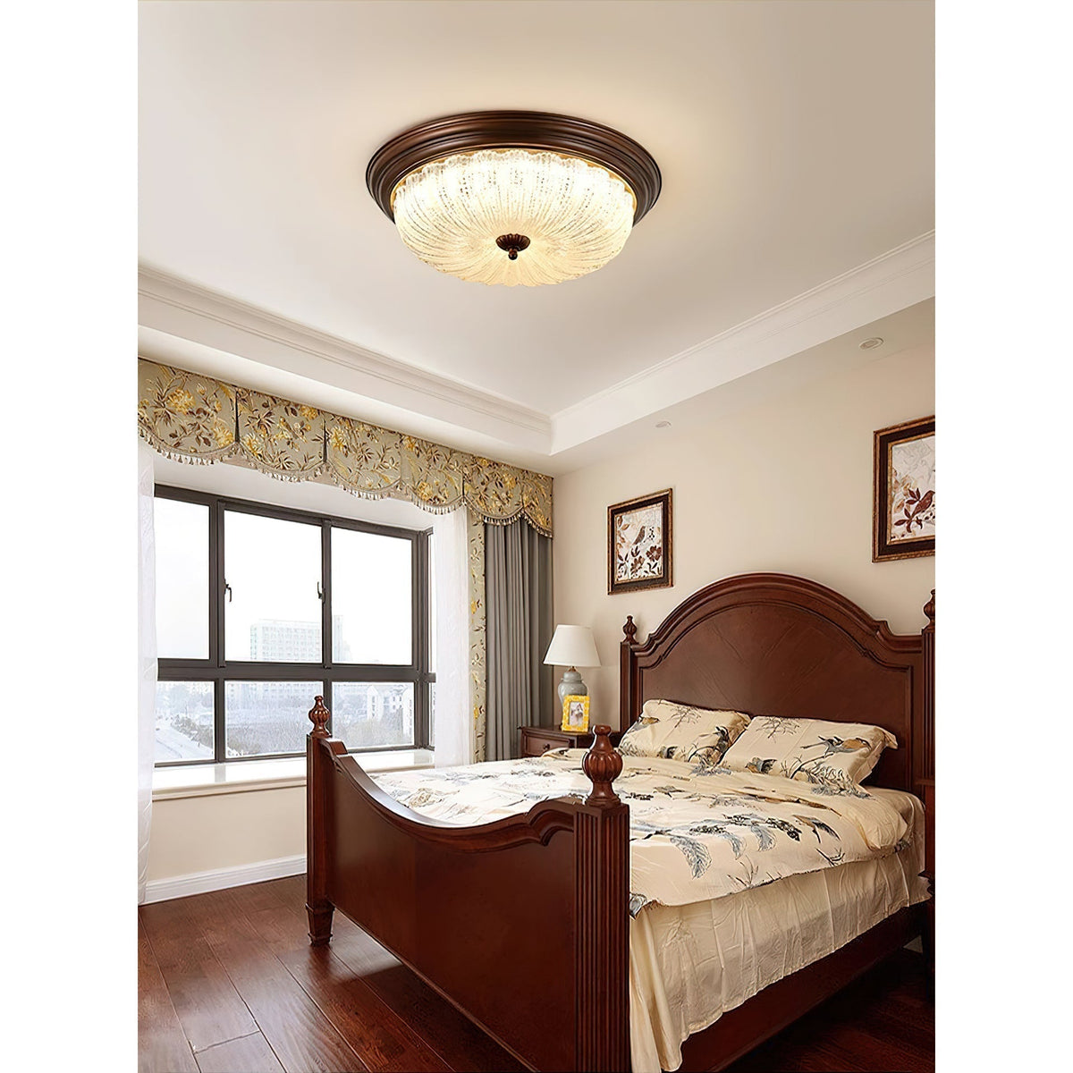 Liorireon Glass Ceiling Lamp