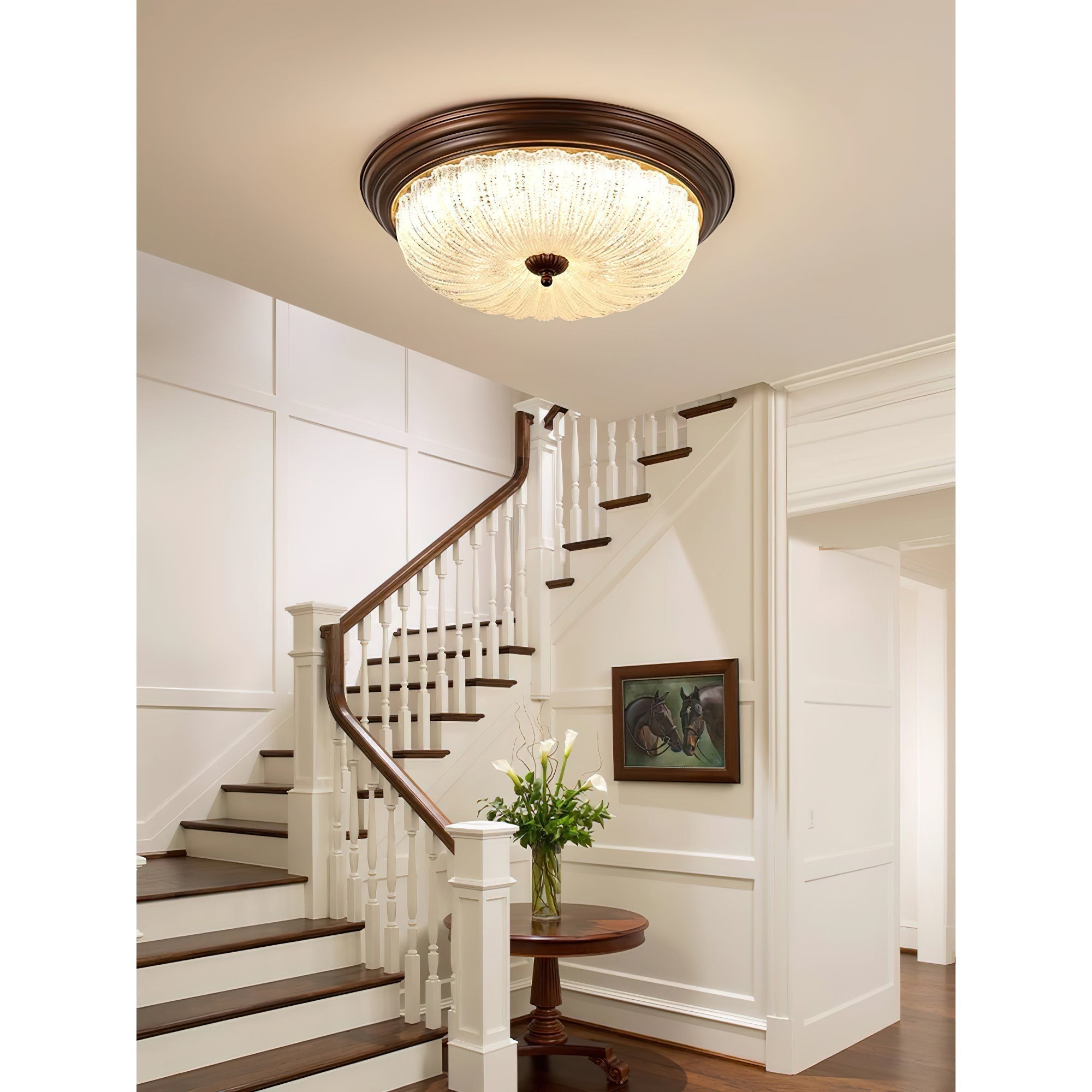 Liorireon Glass Ceiling Lamp