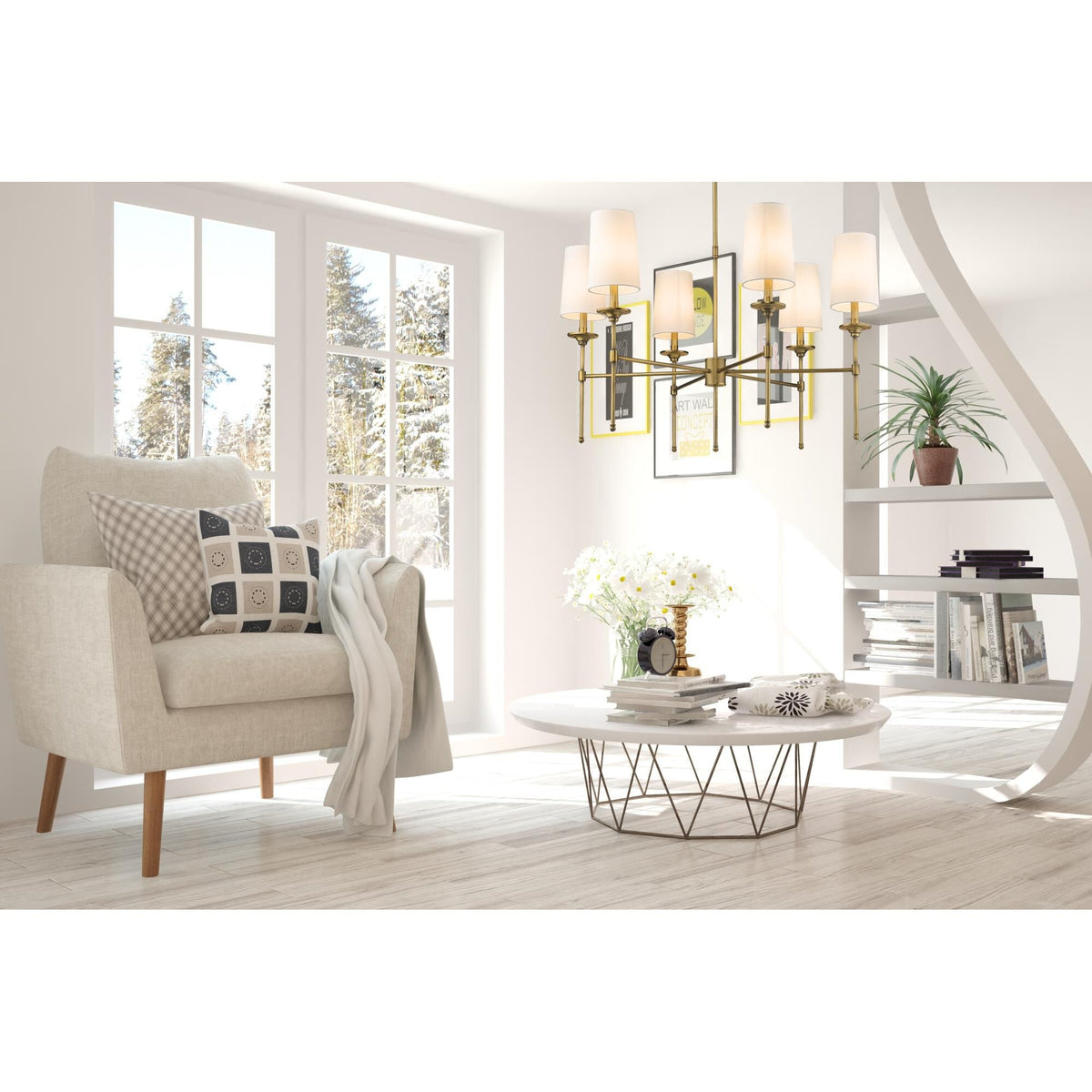 Selenaria Chandelier