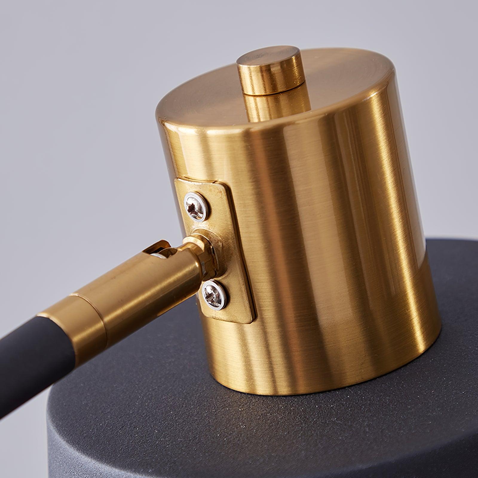 Xildas Black & Gold Minimalistic Floor Lamp