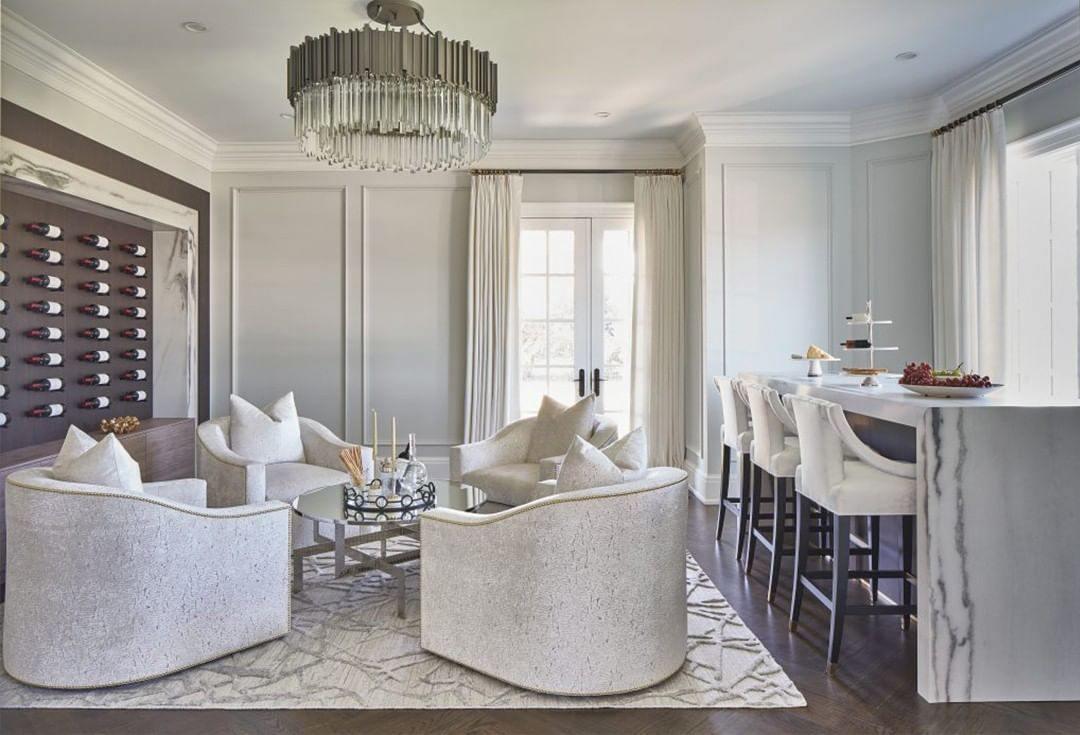 Avenu Chandelier Gold Crystal Golden