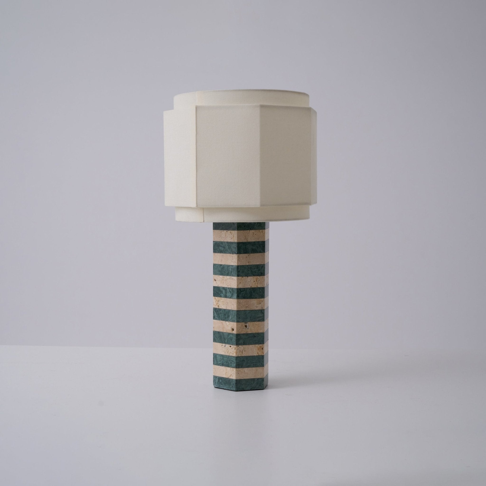 Stripes Fabric Table Lamp