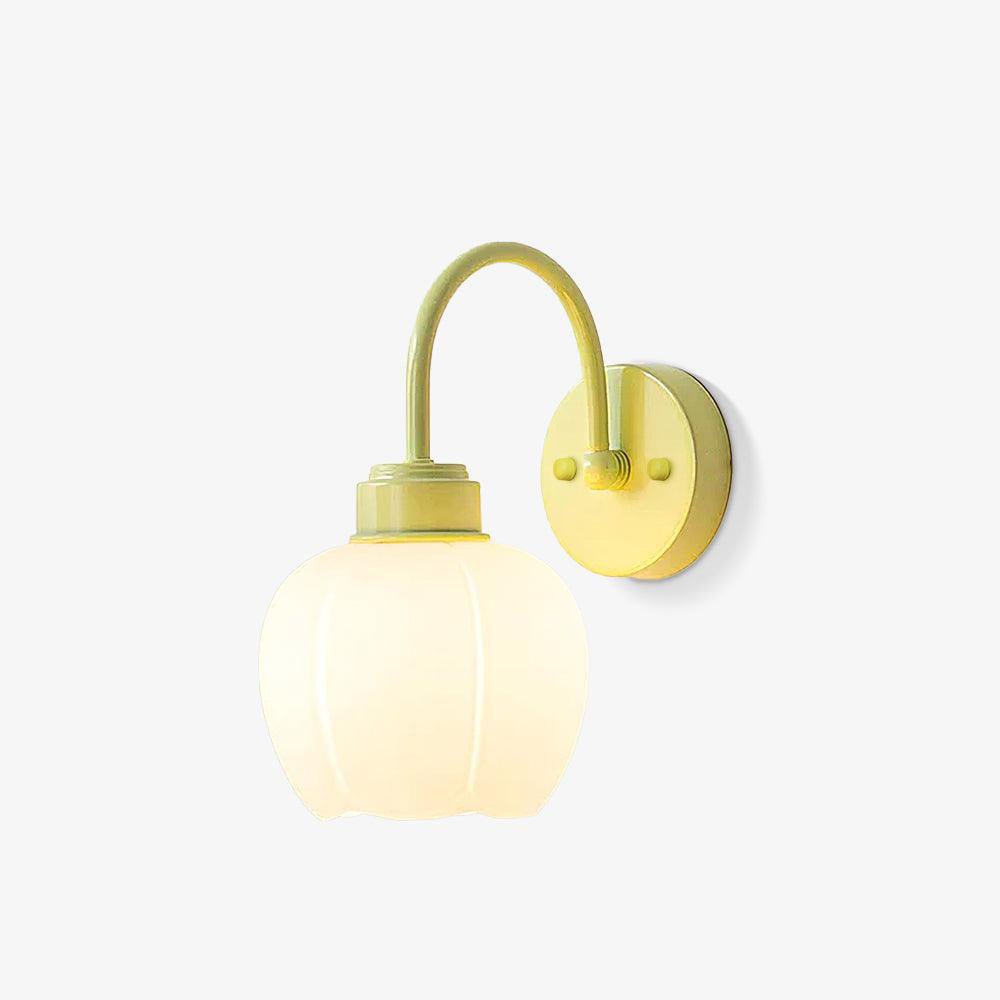 Alliraris Enchanting Flower Glass Wall Light