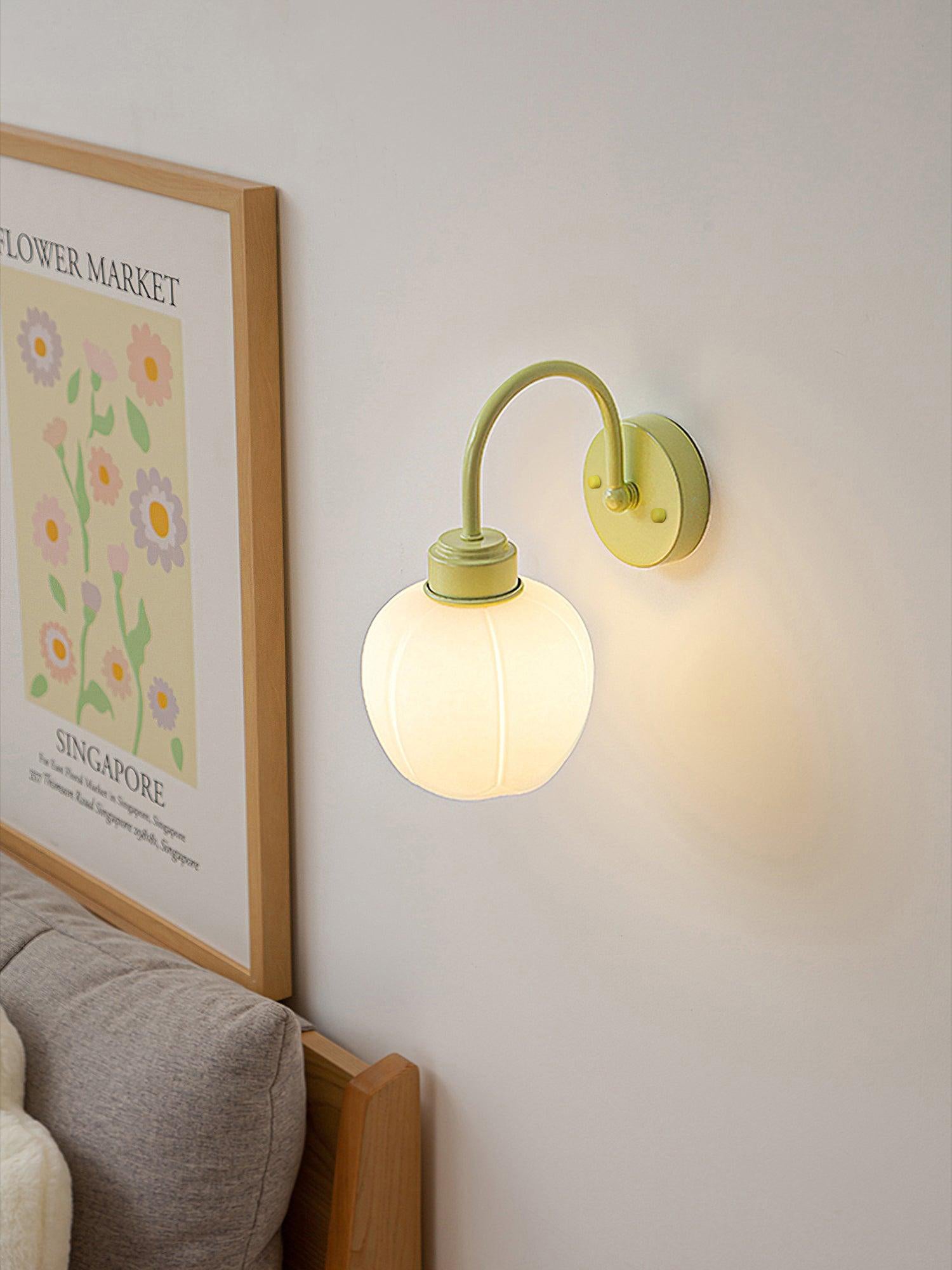 Alliraris Enchanting Flower Glass Wall Light