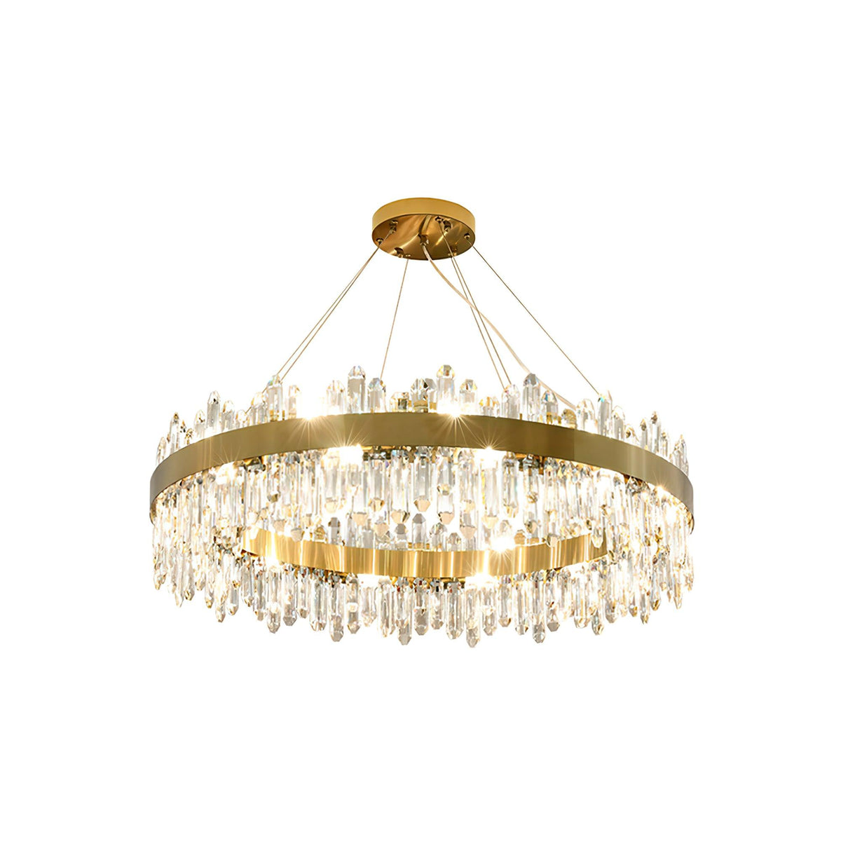 Xoriel Postmodern Luxury Crystal Chandelier