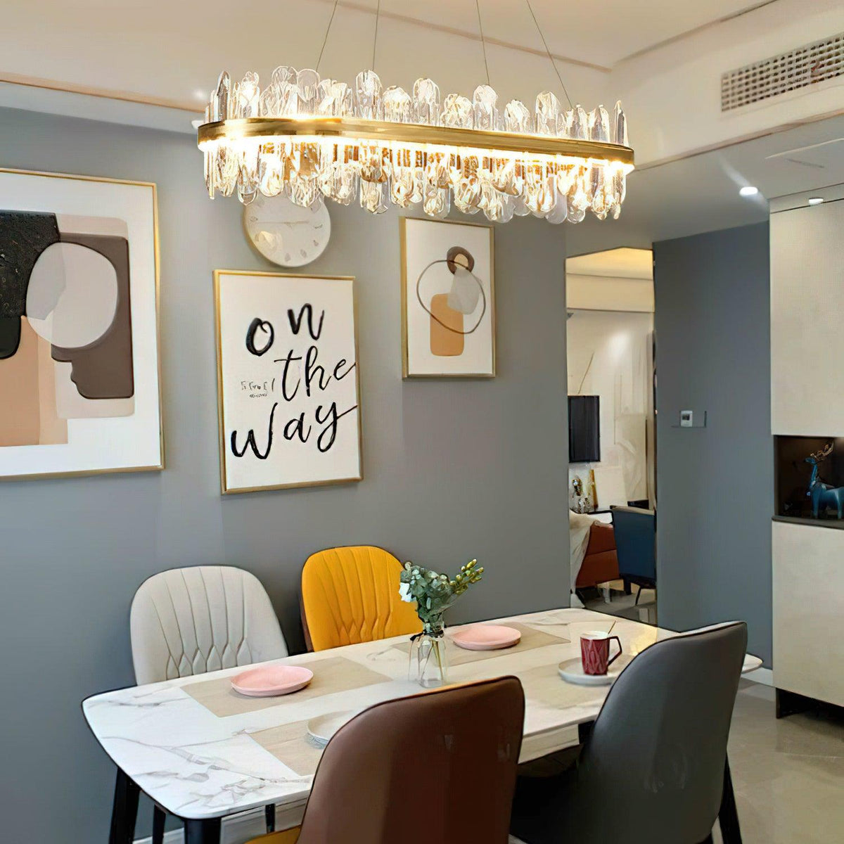 Xoriel Postmodern Luxury Crystal Chandelier