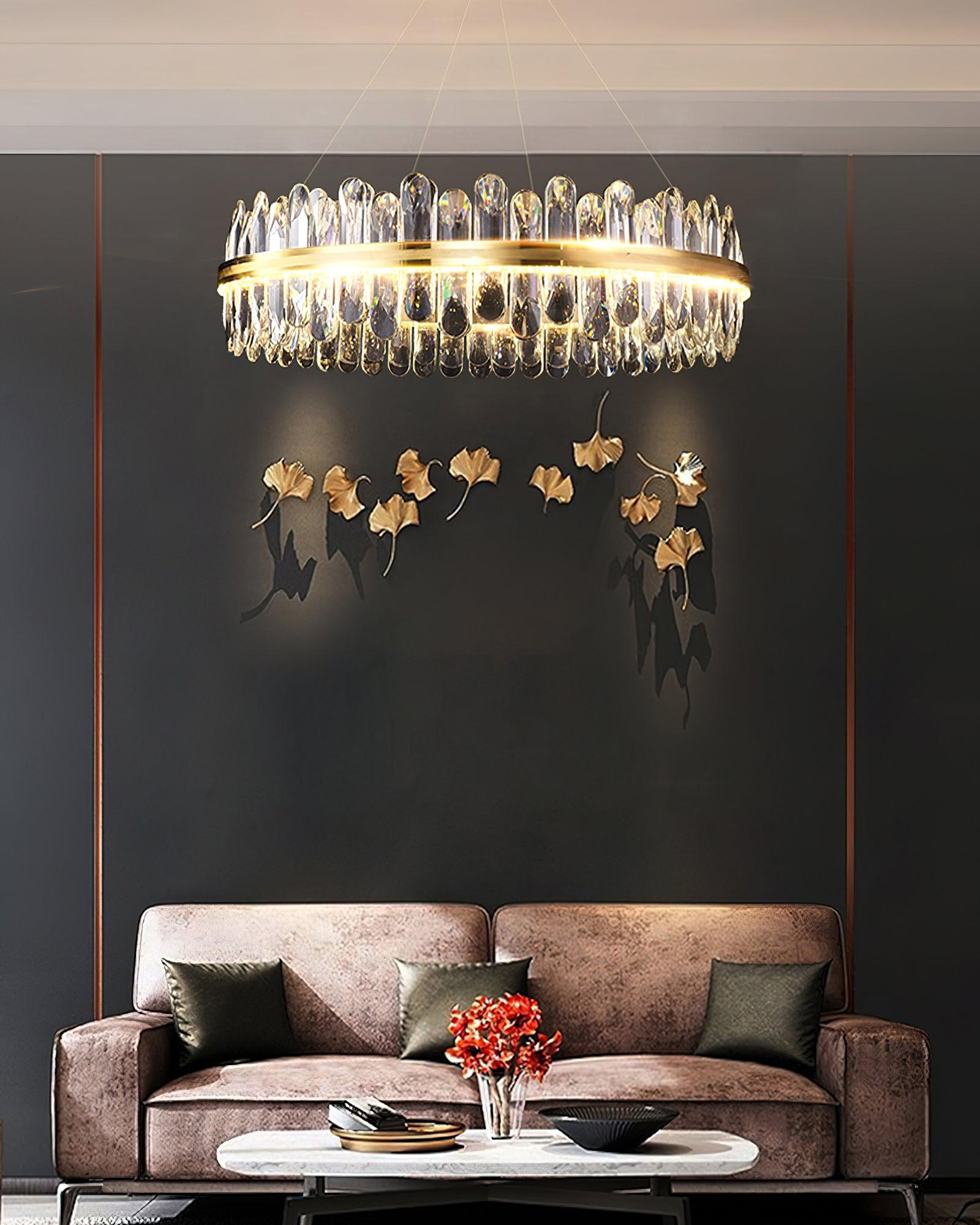 Xoriel Postmodern Luxury Crystal Chandelier