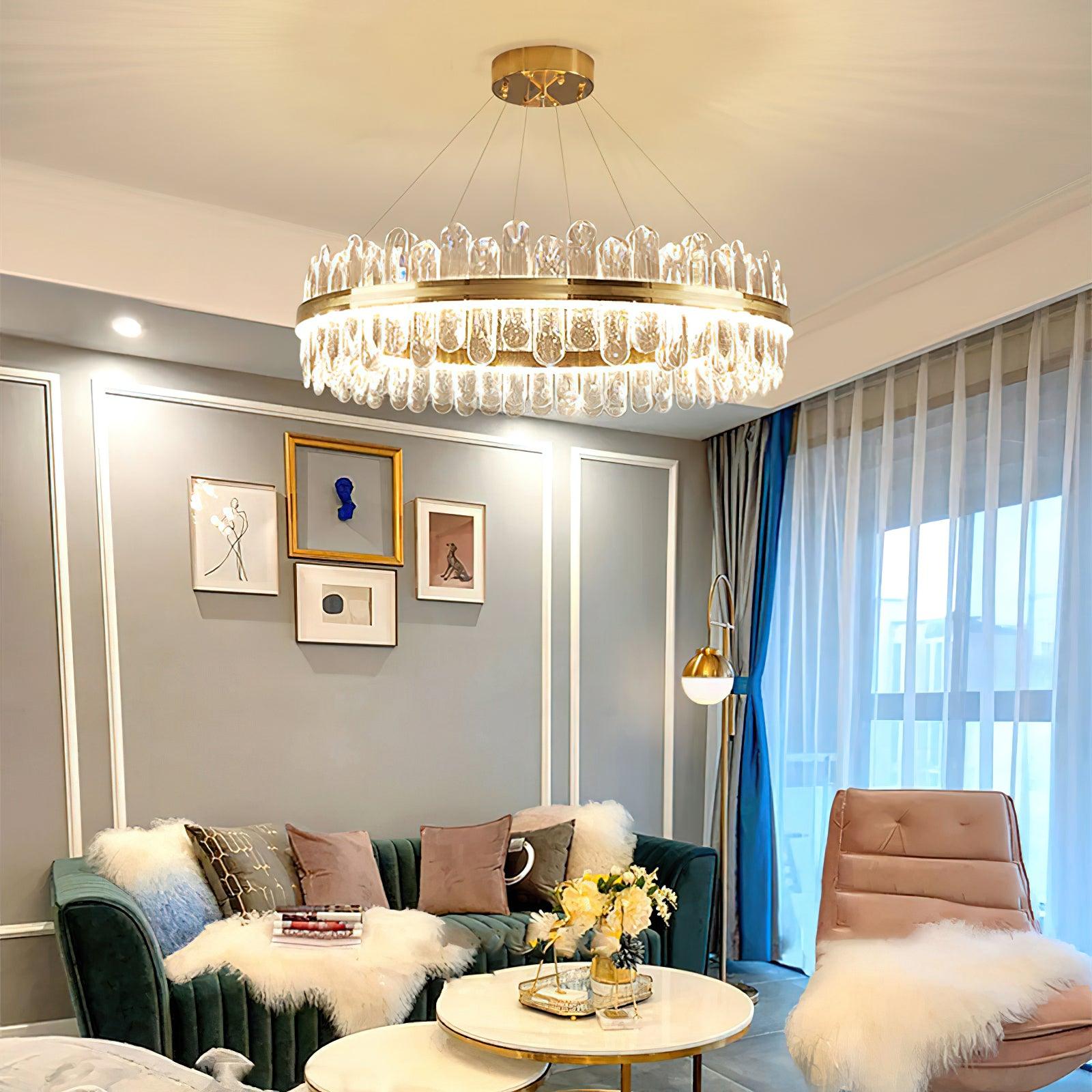 Xoriel Postmodern Luxury Crystal Chandelier