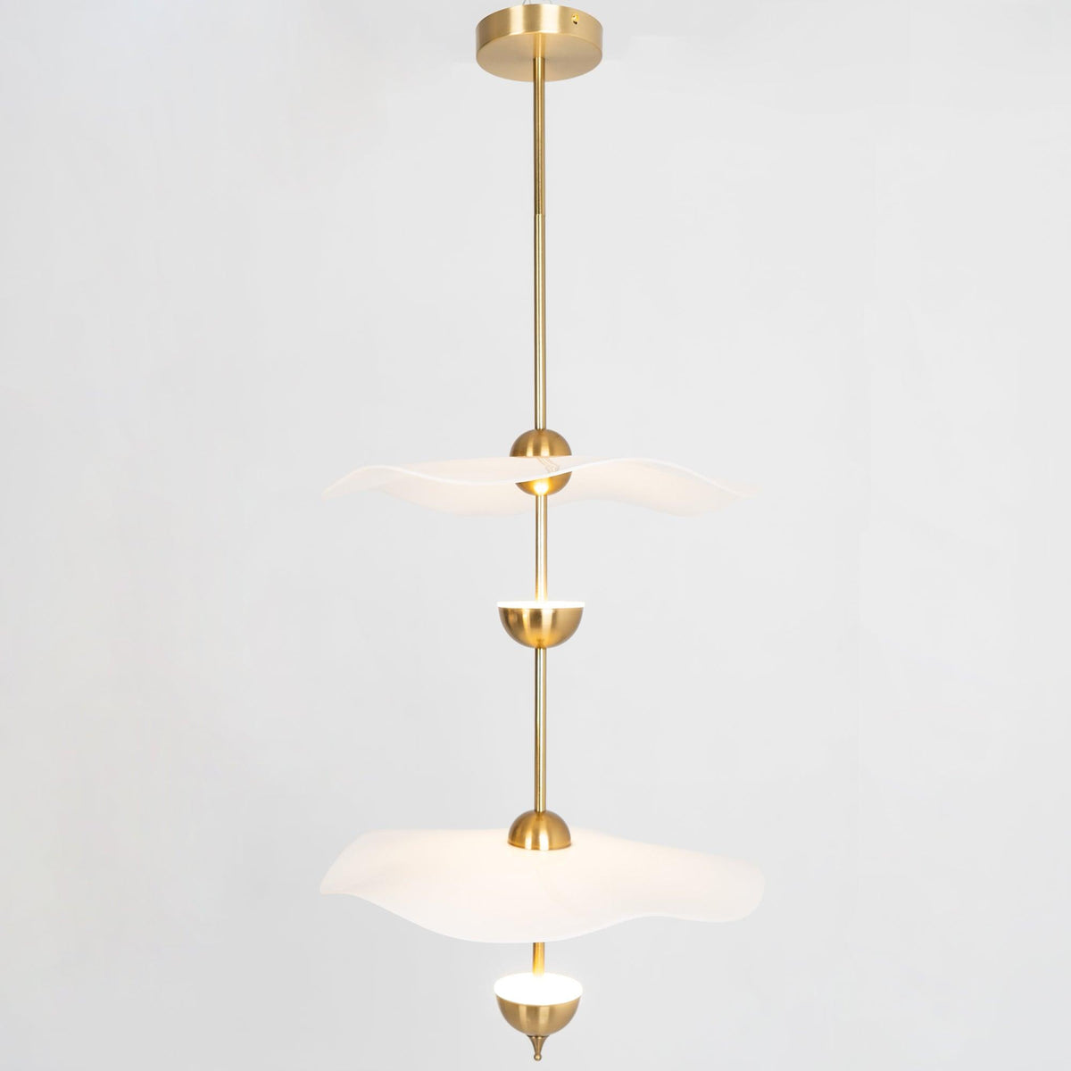 Lioraise Pendant Light Double Biscuit for Living Room