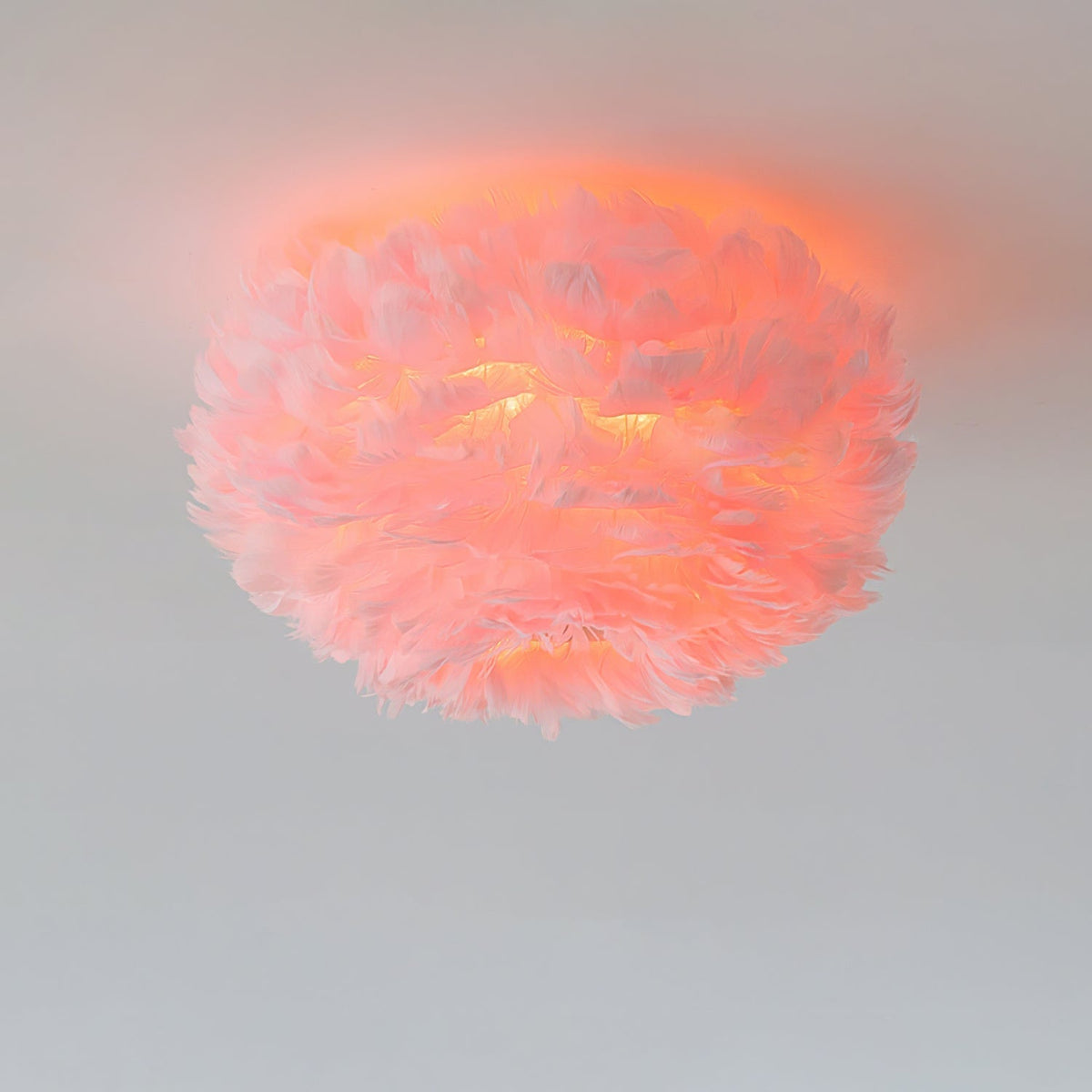 Zalore Premium Nordic Art Feathered Ceiling Lamp