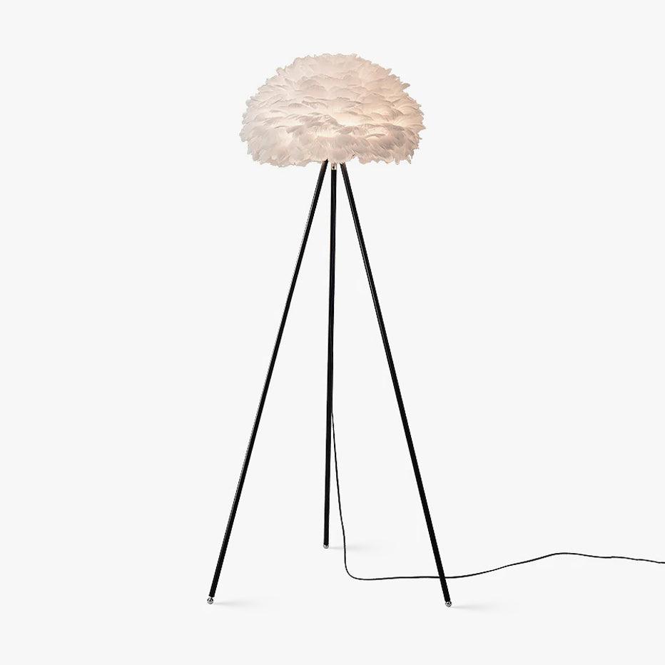 Ivthaar Organic Feather Floor Lamp