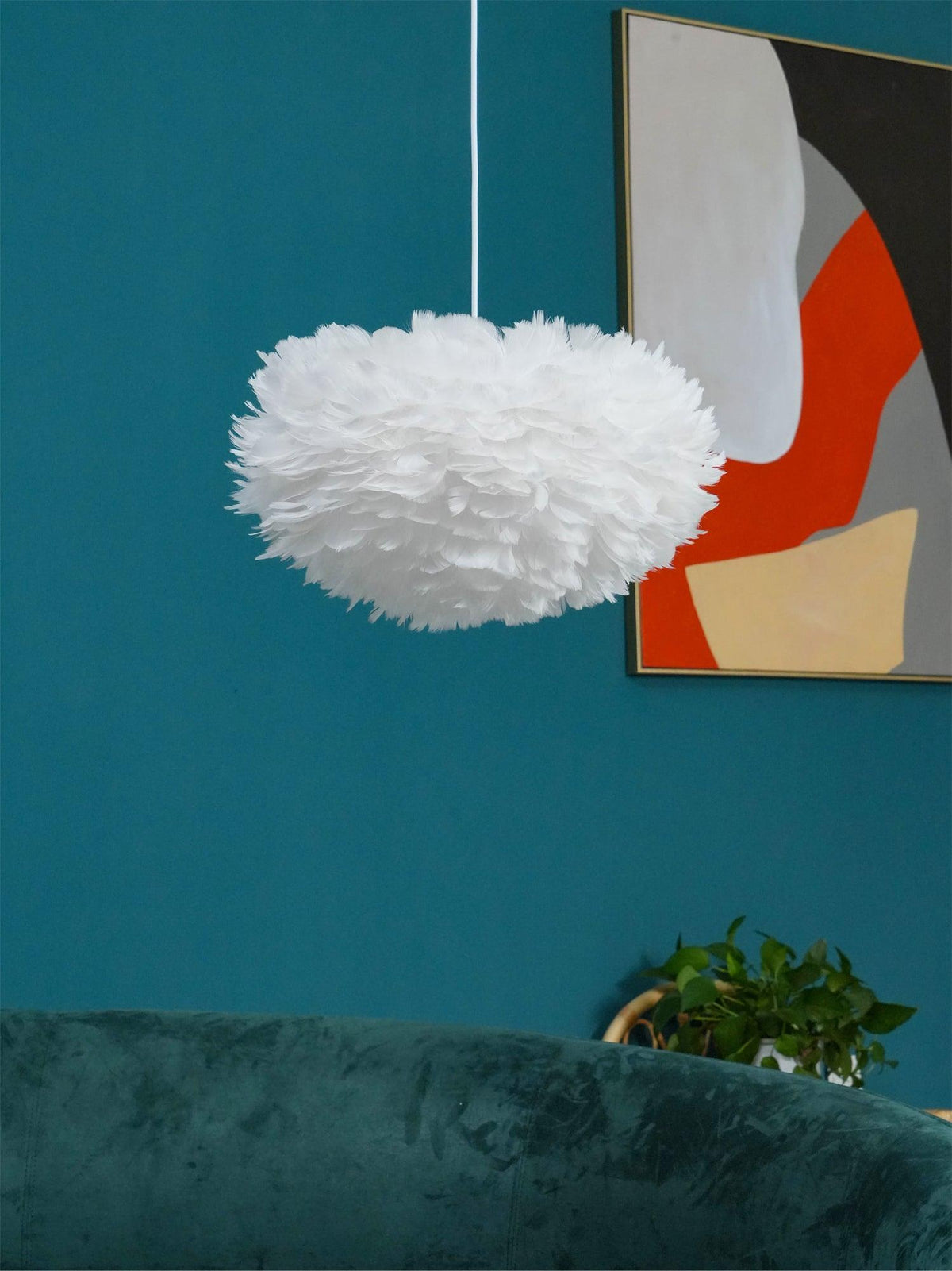 Deveno Feathers Pendant Lamp