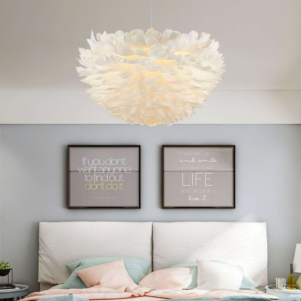Deveno Feathers Pendant Lamp