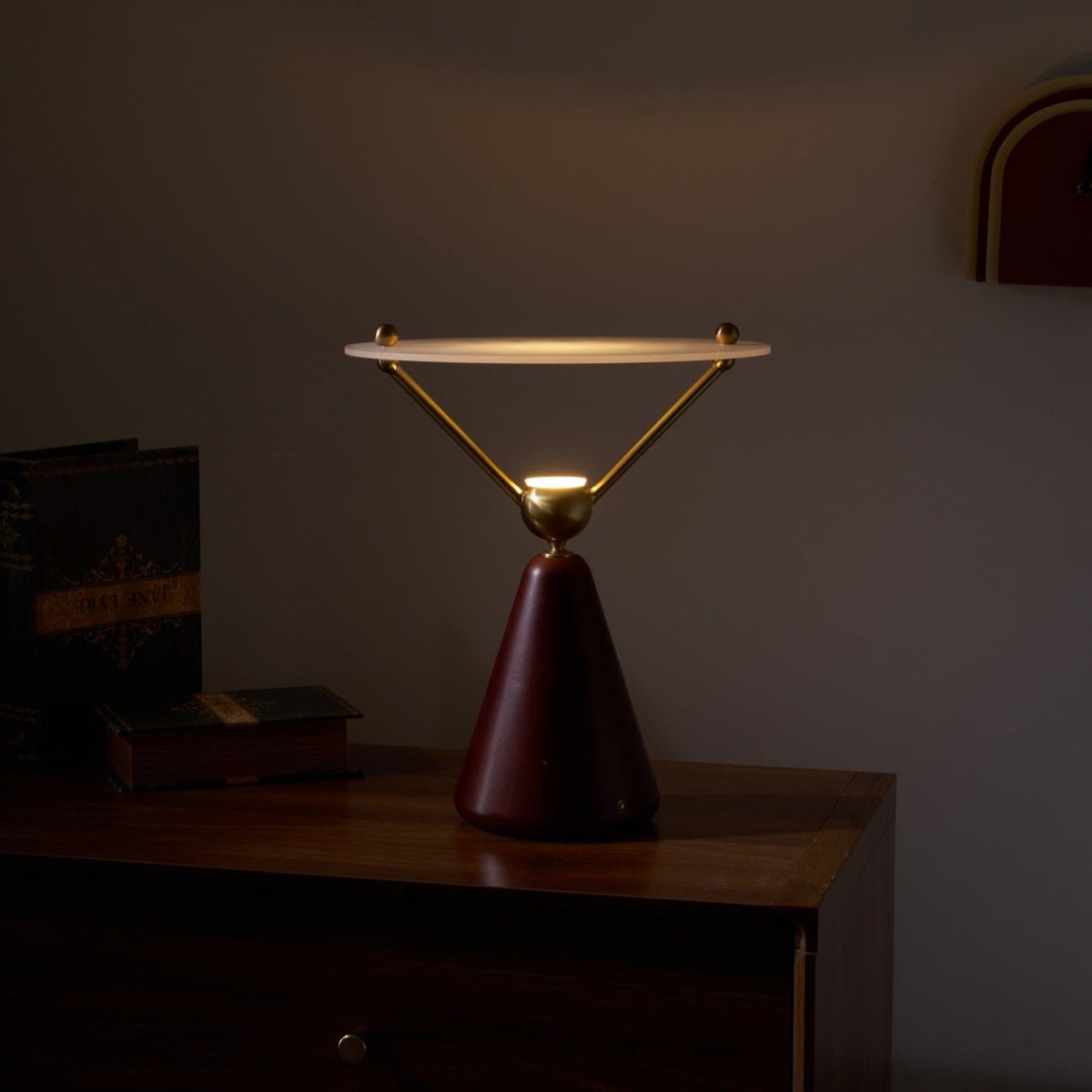 Balance Modern Wood Table Lamp