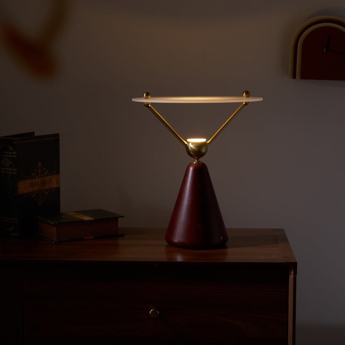 Balance Modern Wood Table Lamp