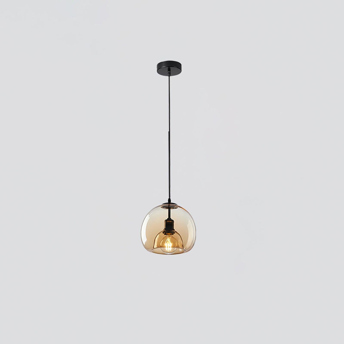 Qev Nordic Art Pearl Glass Pendant Lamp