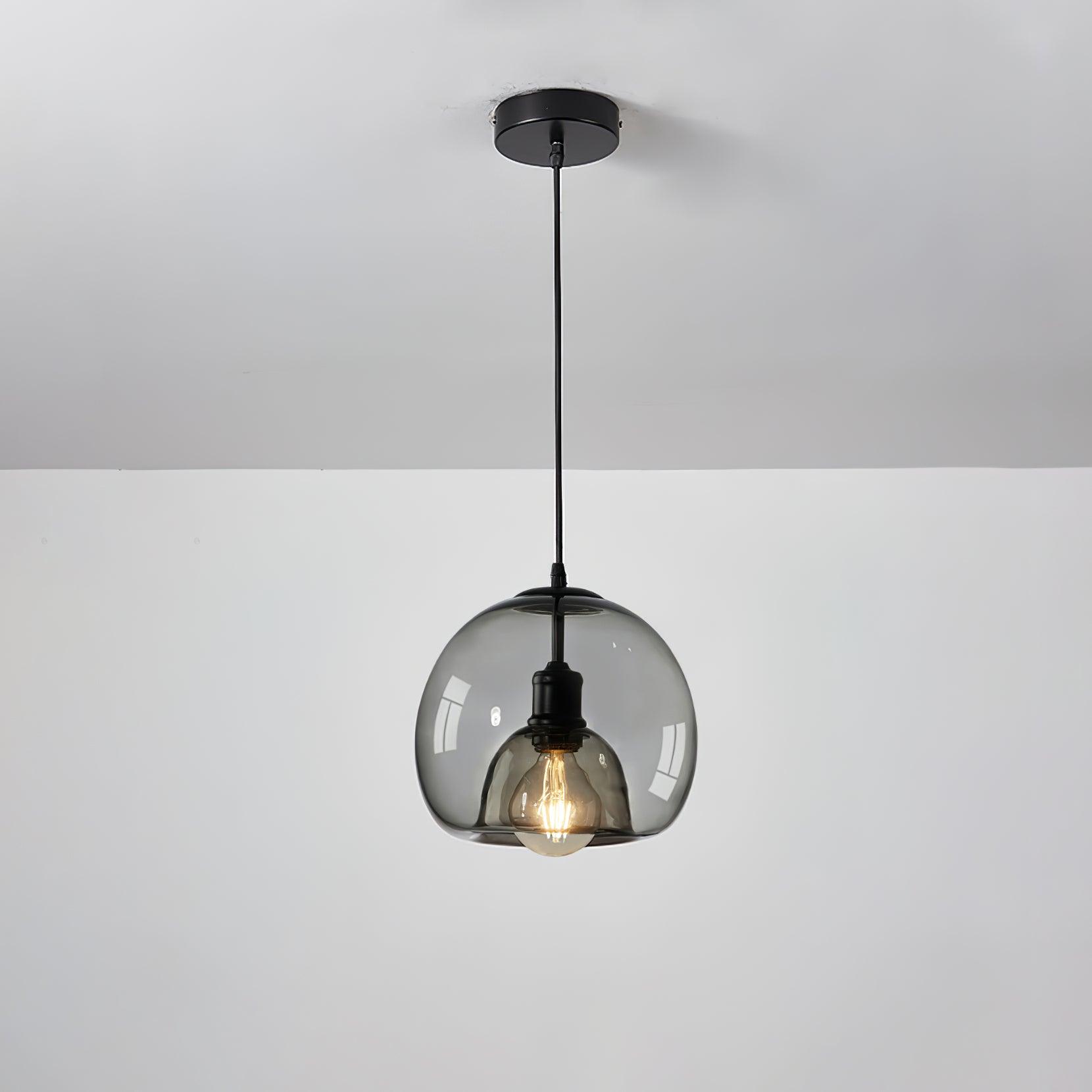 Qev Nordic Art Pearl Glass Pendant Lamp