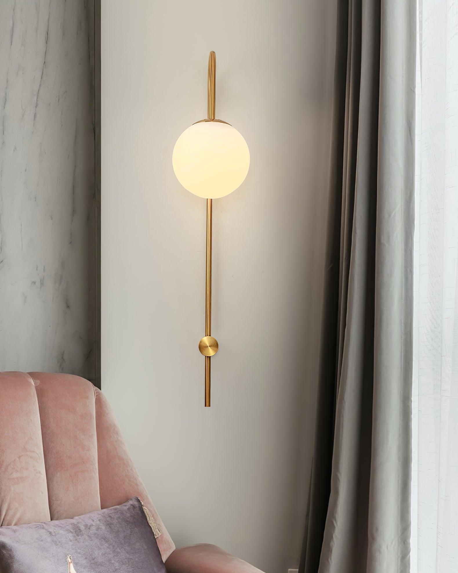 Cavelir Premium Nordic Art Glass Sconce Wall lamp