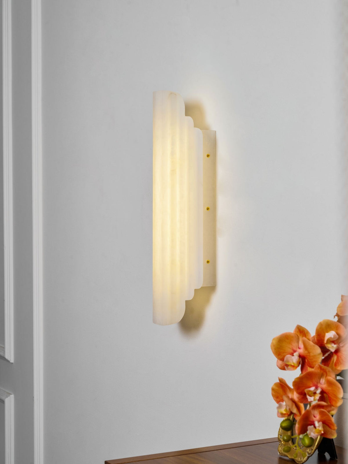 Havencrest Alabaster Indoor Wall Light