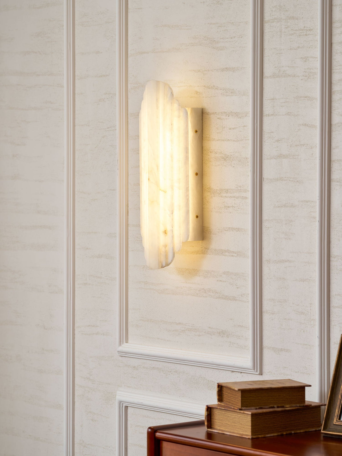 Havencrest Alabaster Indoor Wall Light