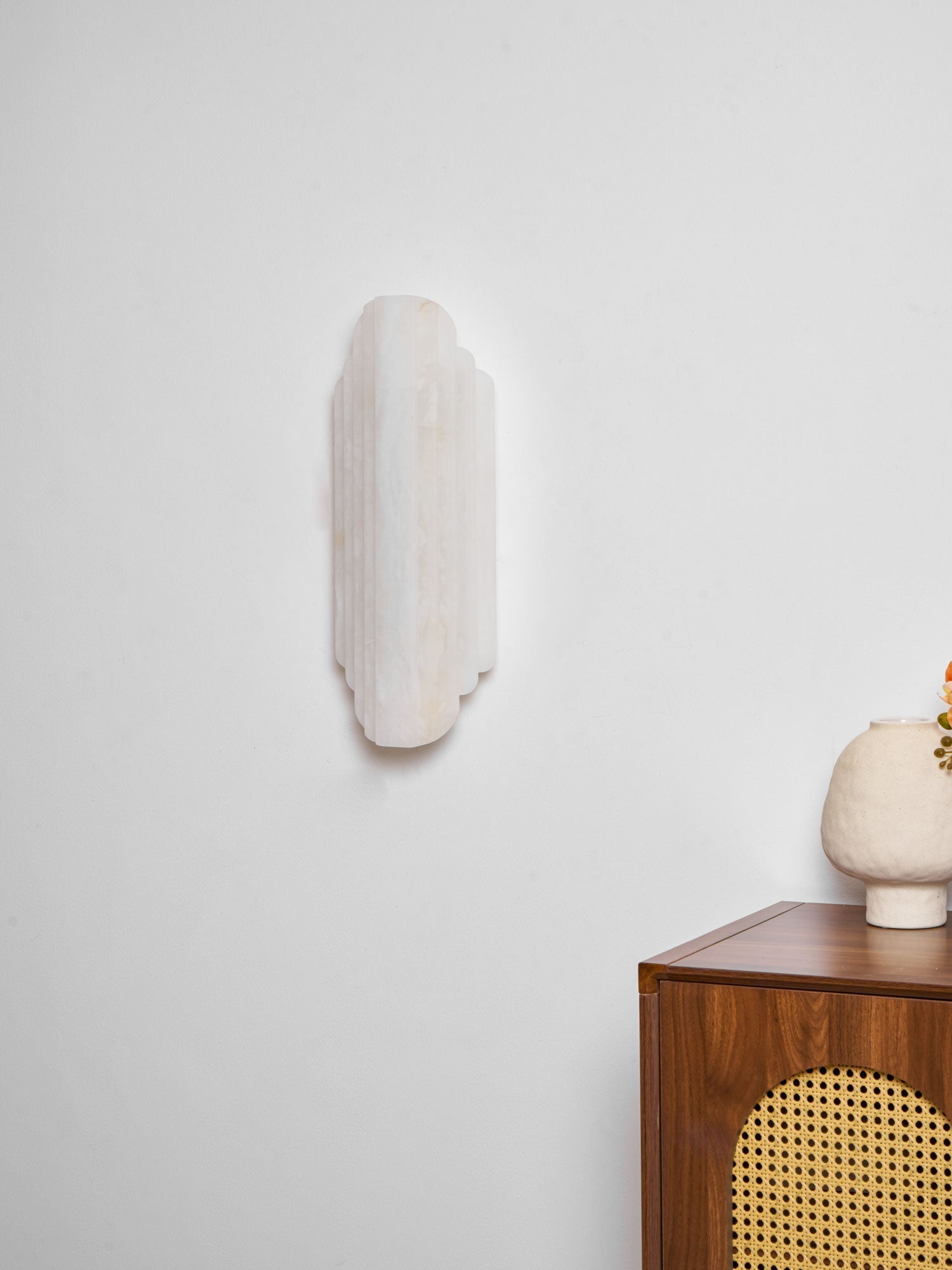 Havencrest Alabaster Indoor Wall Light