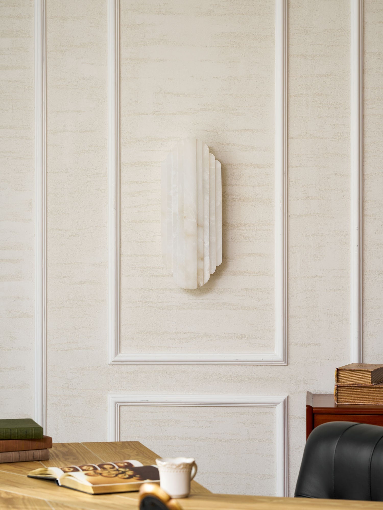 Havencrest Alabaster Indoor Wall Light