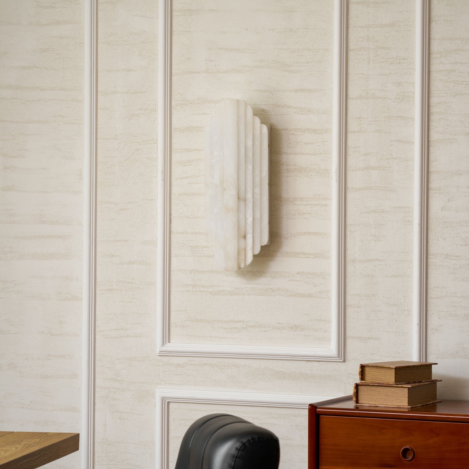 Havencrest Alabaster Indoor Wall Light