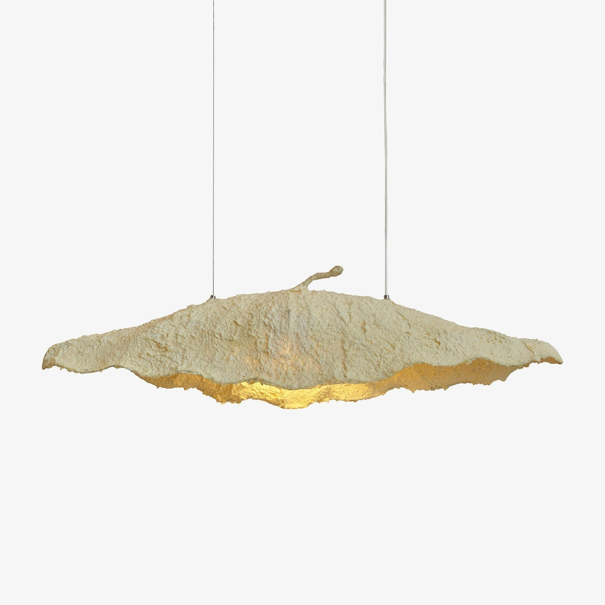 Altalis Artisanal Paper Pulp Pendant Light