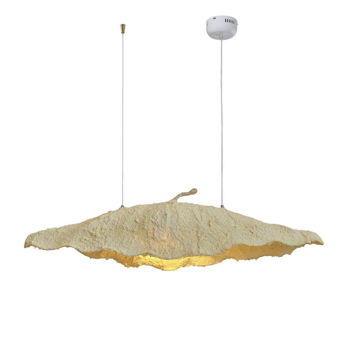Altalis Artisanal Paper Pulp Pendant Light