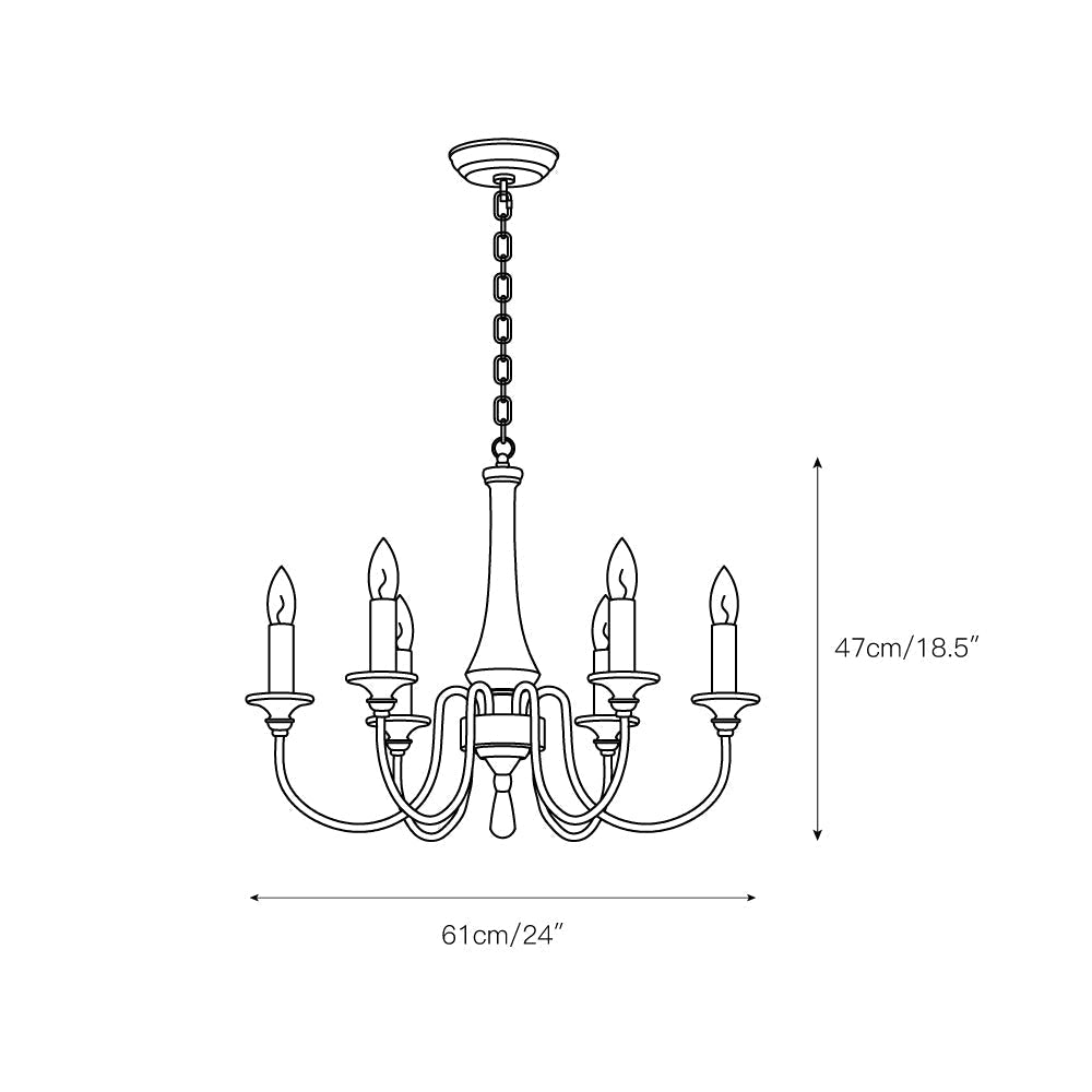 Barnwood Chandelier