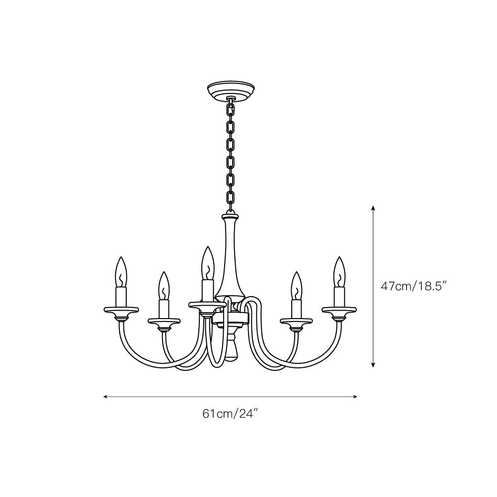 Barnwood Chandelier