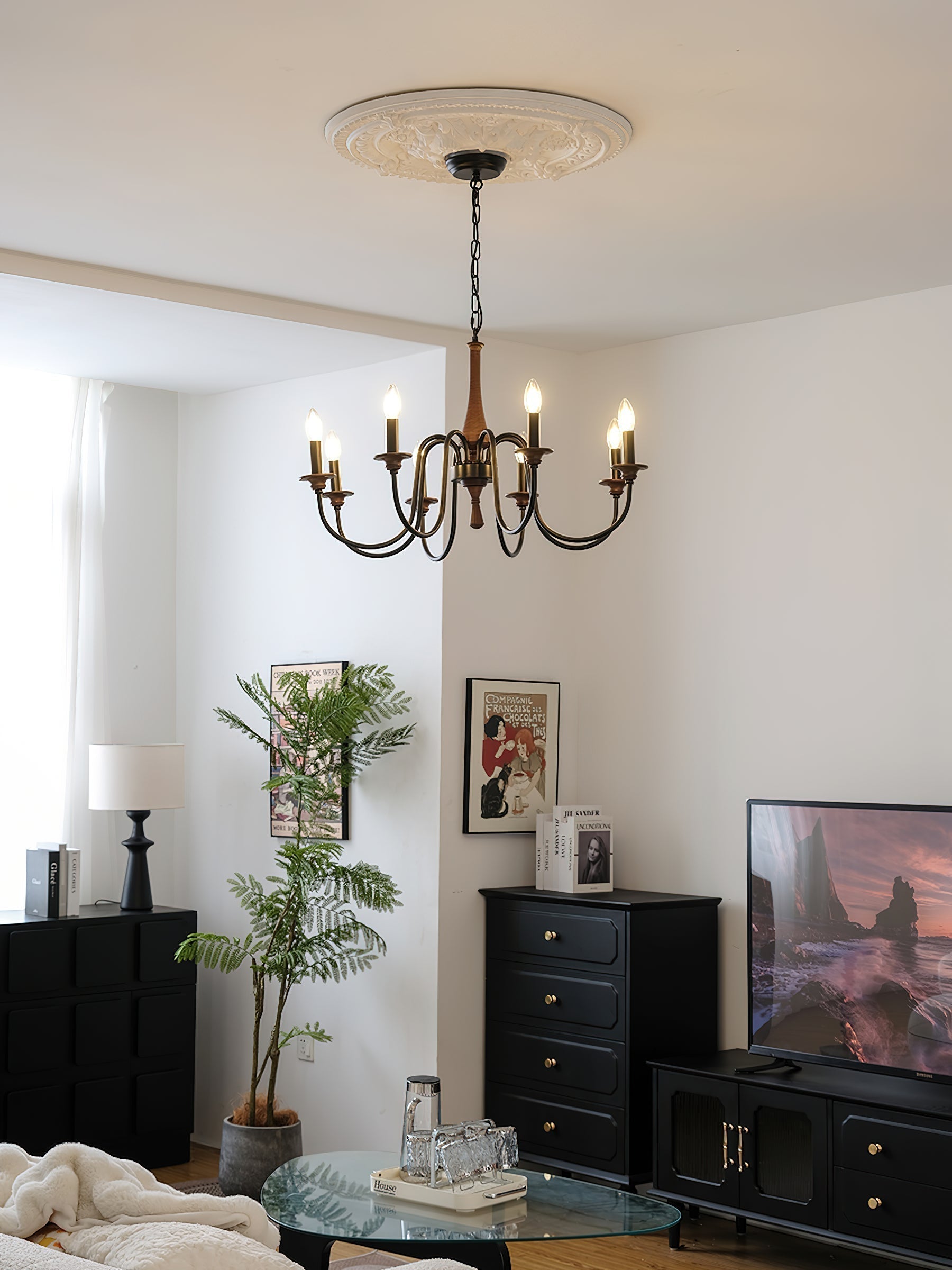 Barnwood Chandelier