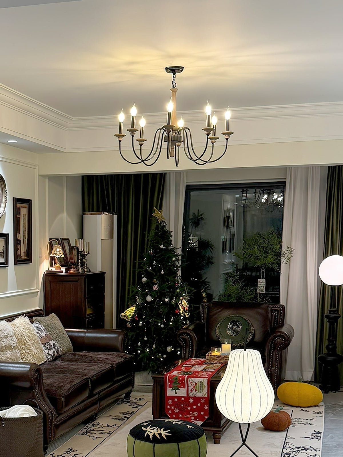 Barnwood Chandelier