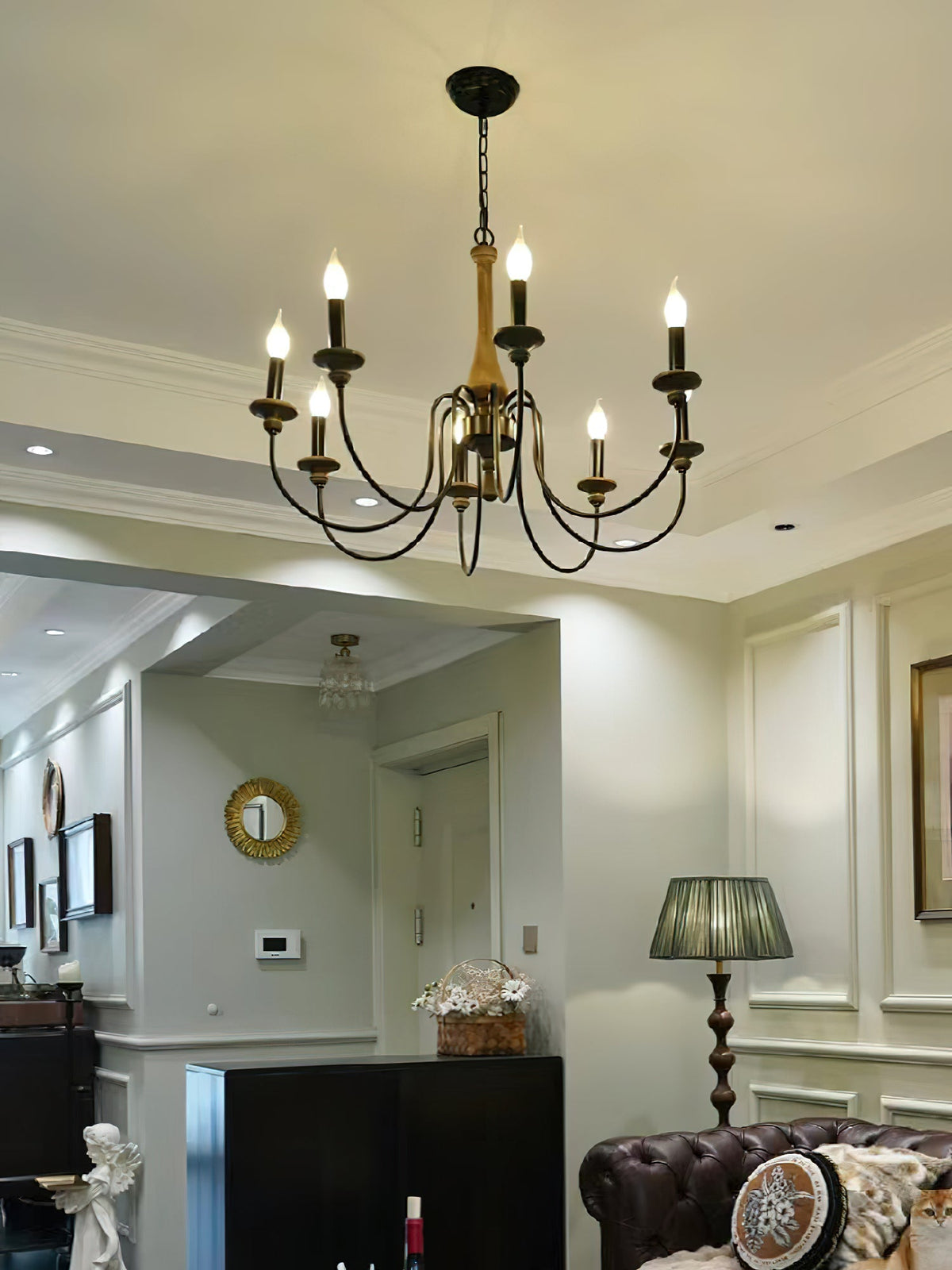 Barnwood Chandelier