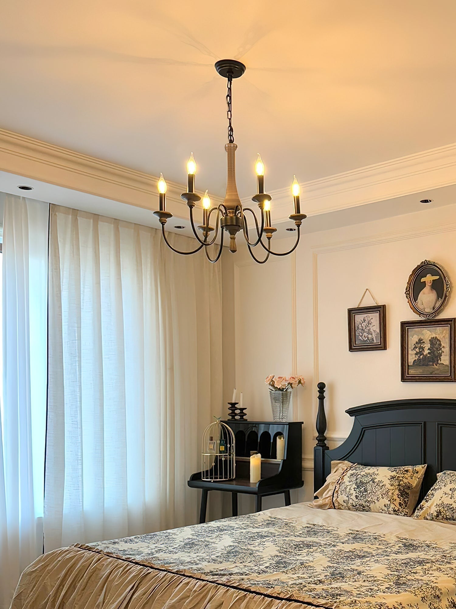 Barnwood Chandelier