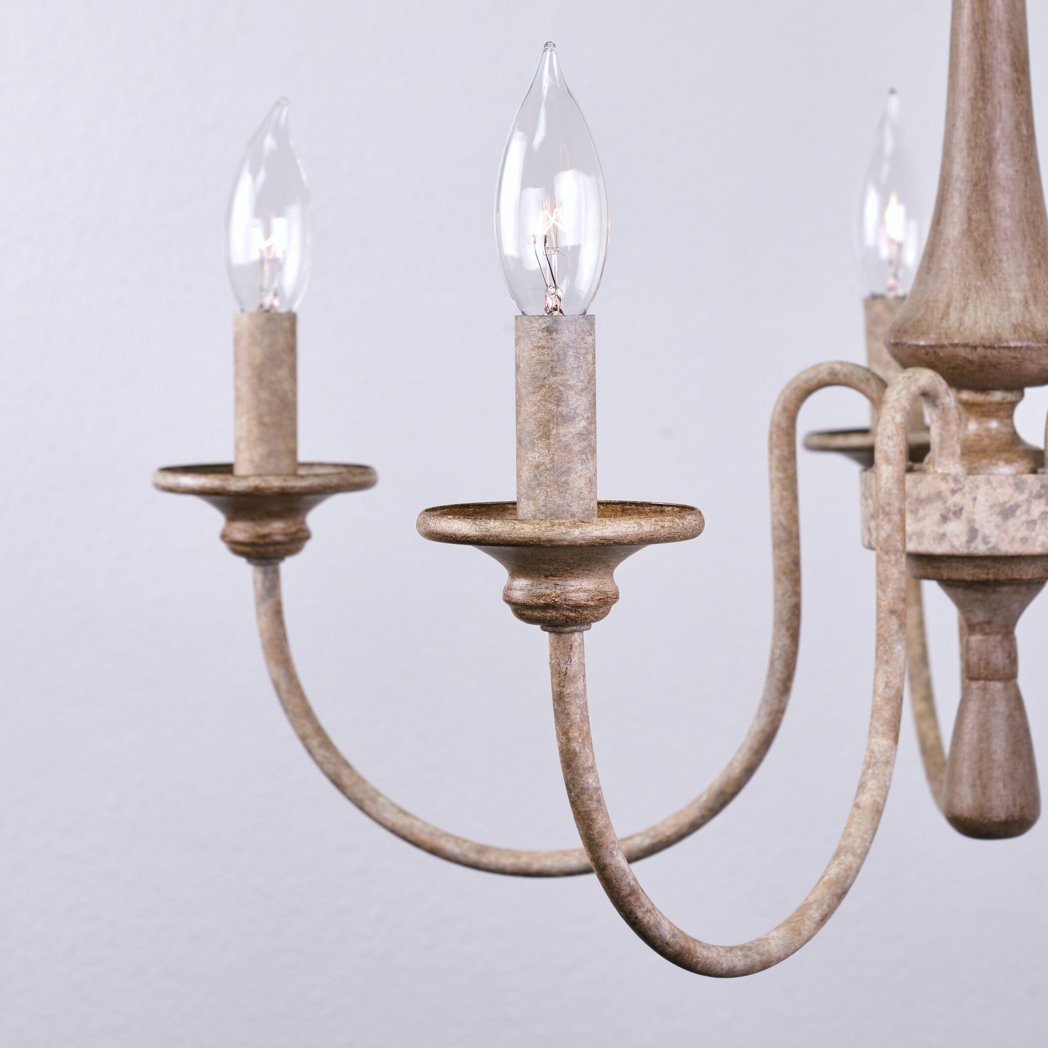 Barnwood Chandelier