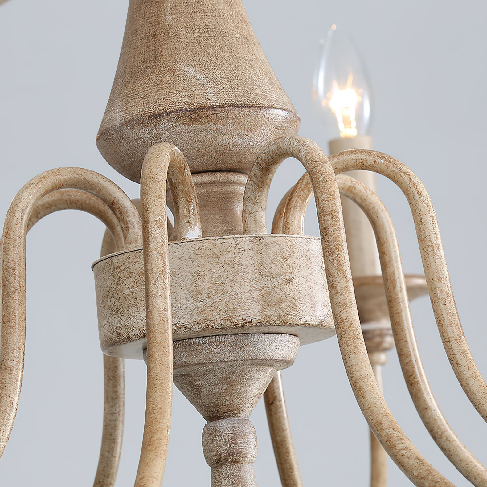 Barnwood Chandelier