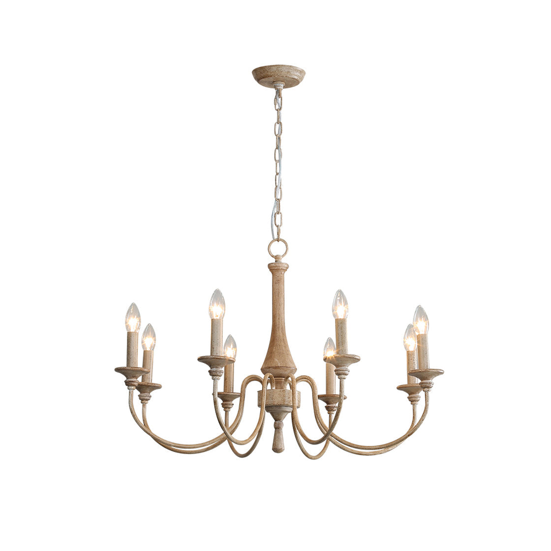 Barnwood Chandelier