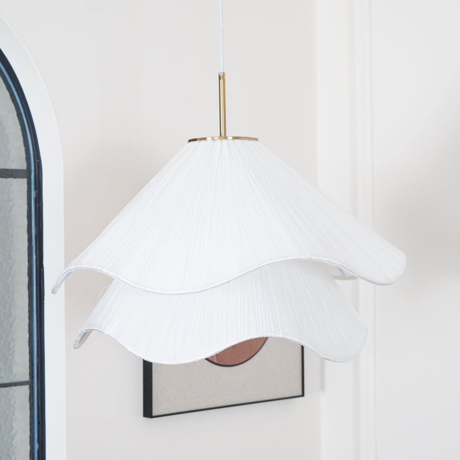 Evanel Fabric Artistic Pendant Light