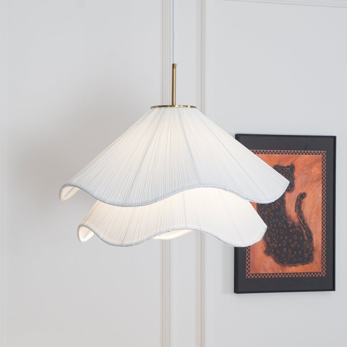 Evanel Fabric Artistic Pendant Light
