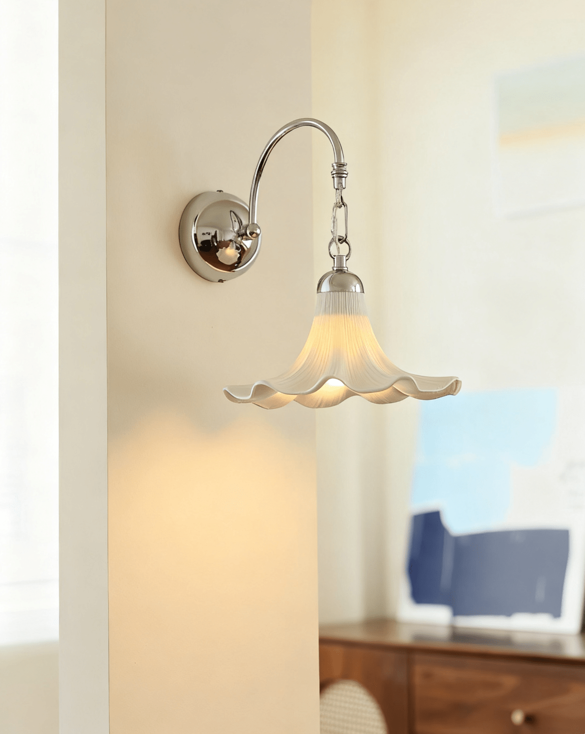 Teks Petal Wall Sconce