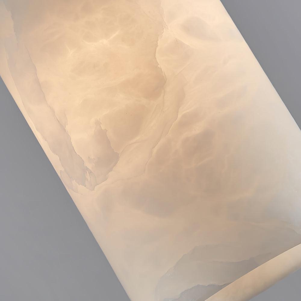 Nore Cylinder Alabaster Pendant Light